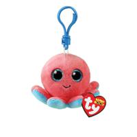 TY Beanie Boos Clip Knuffel Octopus Sheldon 7 cm - thumbnail