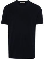 Corneliani t-shirt à patch logo - Bleu - thumbnail