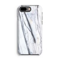 Gestreepte marmer: iPhone 7 Plus Tough Case - thumbnail