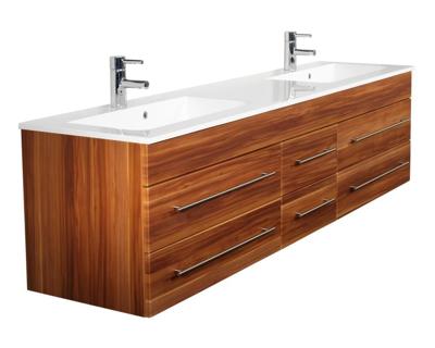 Saniclear Kolossaal Badkamermeubel 198 walnoot