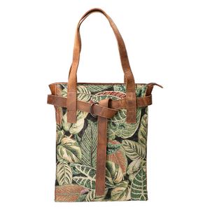 Revival by Leather Design Shopper Flower Hunter Brown