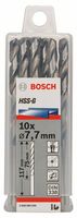 Bosch Accessoires Metaalboren HSS-G, Standard 7,7 x 75 x 117 mm 10st - 2608585505 - thumbnail