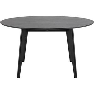 "by fonQ basic Crow Eettafel - Ø 140 cm - Zwart "