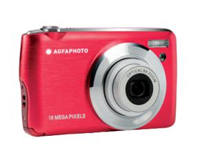 AgfaPhoto Realishot DC8200 Digitale camera 18 Mpix Zoom optisch: 8 x Rood Incl. accu, Incl. tas