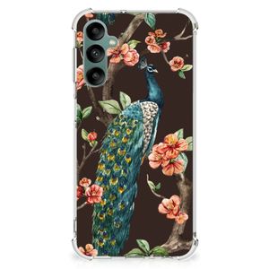 Samsung Galaxy A24 Case Anti-shock Pauw met Bloemen