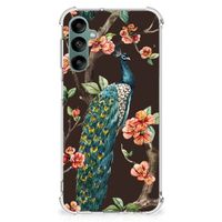 Samsung Galaxy A24 Case Anti-shock Pauw met Bloemen - thumbnail