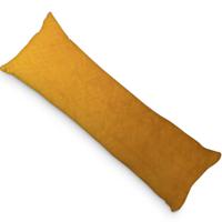 PandaHug Velvet Body Pillow Kussensloop Cognac (45x145 cm)