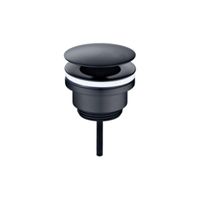 Royal Plaza Merlot wastafelplug 1 1/4" niet afsluitbaar zwart 23479 - thumbnail