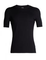 Icebreaker thermoshirt Skin 200 Contour merinowol zwart