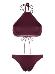 The Attico bikini à dos nu - Rouge