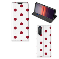 Sony Xperia 5 II Flip Style Cover Cherries