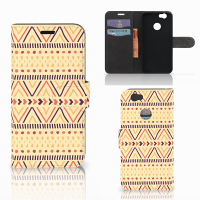 Huawei Nova Telefoon Hoesje Aztec Yellow