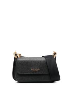 Kate Spade sac à bandoulière Morgan en cuir Saffiano - Noir