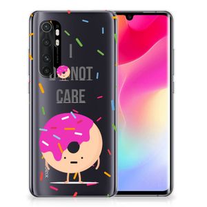 Xiaomi Mi Note 10 Lite Siliconen Case Donut Roze