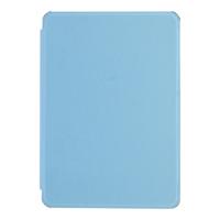 Shop4 - Kindle 9 (2019) Hoes - Book Cover Grain Licht Blauw