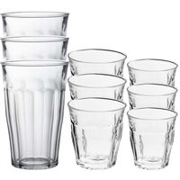 Drinkglazen/waterglazen 18x stuks transparant 200/310/500 ml