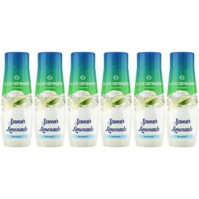 Set van 6 SODASTREAM LIMONADEconcentraten - 440 ml