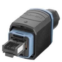 Siemens IE FC RJ45 plug pro, IP65, Fast Connect, IE, RJ45 Push-pull-stekker 6GK19011BB206AA0 1 stuk(s)