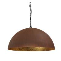 Masterlight Stoere hanglamp roest Industria Gold 80 2201-25-08-K