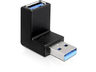 Delock USB 3.2 Gen 1 (USB 3.0) Adapter [1x USB 3.2 Gen 1 stekker A (USB 3.0) - 1x USB 3.2 Gen 1 bus A (USB 3.0)] Adapter 0.00 m