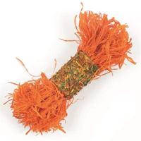 Happy pet critters choice shreddy roller oranje 15X6X3 CM