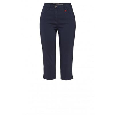 Toni | Relaxed - Blauw | Dames | Broek | Blauw | 36 | regular | Kamst mode