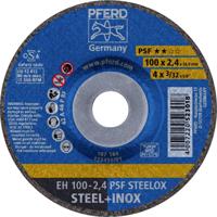 PFERD EH 100-2,4 PSF STEELOX/16,0 61739326 Doorslijpschijf gebogen 100 mm 25 stuk(s) RVS, Staal - thumbnail