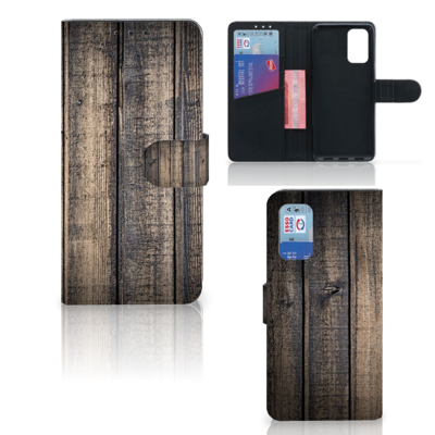 Samsung Galaxy A32 4G Book Style Case Steigerhout