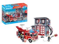 PLAYMOBIL Action Heroes 71603 Brandweer megaset, grote brandweerset met interventieteam en tal van accessoires, actievol speelgoed voor kinderen vanaf 4 jaar