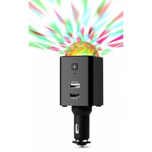 Technaxx TX-159 Disco Mobile-auto Charger TX-159 Stroombelasting (max.): 2.1 A 12/24 V, 5 V= via USB