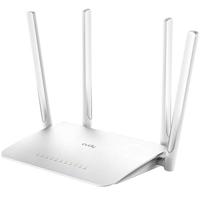Cudy WR1300 Gigabit Router WLAN Dual Band AC1200 Wireless, 5 Gigabit-poorten, 4 externe antennes, 2,4 GHz/5 GHz, Access Point-modus, MU-Mimo, 128 MB RAM, OpenWrt, PPTP/L2TP-VPN