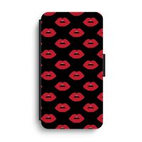 Lips: iPhone XS Max Flip Hoesje - thumbnail