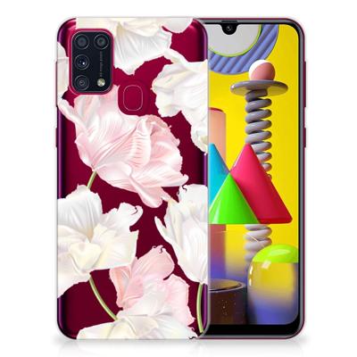 Samsung Galaxy M31 TPU Case Lovely Flowers Samsung Galaxy M31 TPU Case Lovely Flowers
