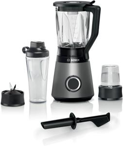 Bosch Serie 4 MMB6177S blender 1,5 l Blender voor op aanrecht 1200 W Zwart, Zilver