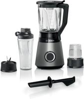 Bosch Serie 4 MMB6177S blender 1,5 l Blender voor op aanrecht 1200 W Zwart, Zilver - thumbnail