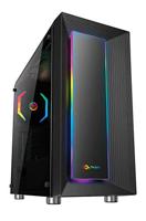 ▷us behuizing ATX Gaming Auriga gehard glas USB 3.0