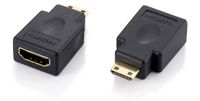 Equip 118914 tussenstuk voor kabels HDMI A HDMI C Zwart - thumbnail