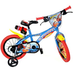 Dino Superman 14 Inch 24 cm Jongens Knijprem Blauw/Rood