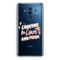 Pizza is the answer: Huawei Mate 10 Pro Transparant Hoesje