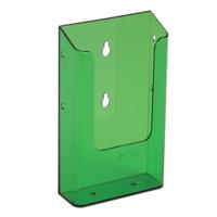 Folderdisplay wand 1/3 A4 Neon Groen