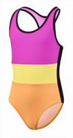 Beco zwempak Pop Colour meisjes polyamide roze/oranje