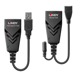 LINDY 42674 USB-extender USB 2.0 via netwerkkabel RJ45 100 m