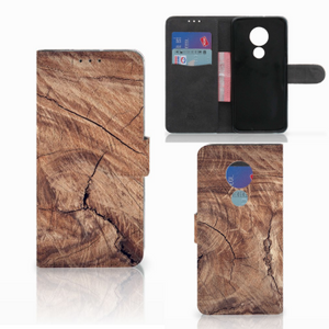 Motorola Moto G7 Power Book Style Case Tree Trunk