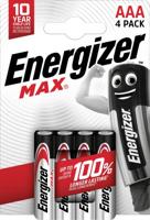 Energizer Alcaline AAA 1,5 V Max (x4)