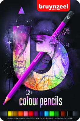 Bruynzeel Sakura 60212002 kleurpotlood 12 stuk(s) Multi kleuren Bruynzeel Sakura 60212002 kleurpotlood 12 stuk(s) Multi kleuren