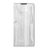 Motorola Moto G52 | Moto G82 Book Wallet Case White Wood