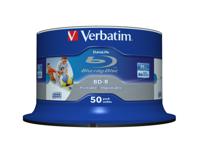 Verbatim 43812 Blu-ray BD-R SL disc 25 GB 50 stuk(s) Spindel Bedrukbaar - thumbnail