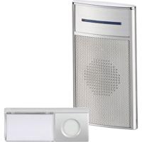 Draadloze deurbel Complete set Met flitslicht, Met naambord Heidemann 70845 HX Speaker