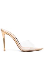 Gianvito Rossi mules Elle 115 mm - Tons neutres