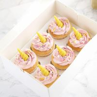 Eenhoorn Cupcakes (6 stuks)